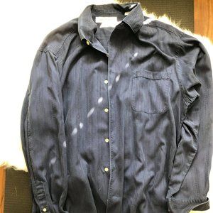 Vintage Tommy Bahama Blue Hawaiian Shirt Long